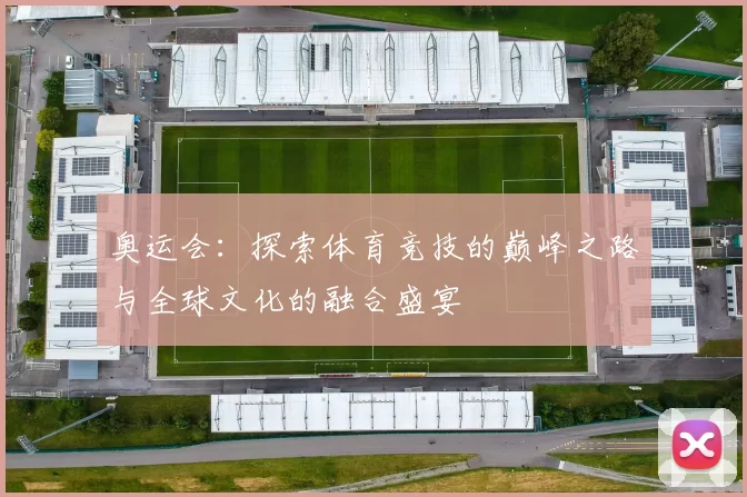 奥运会：探索体育竞技的巅峰之路与全球文化的融合盛宴